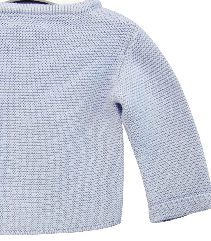 Andywawa AC24333 Basic Bebe Ceket Blue