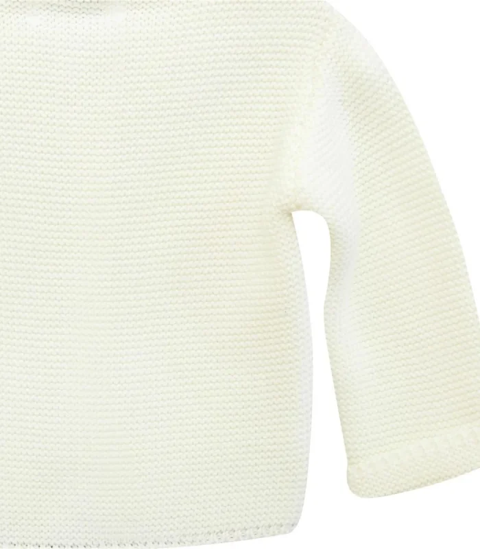 Andywawa AC24333 Basic Bebe Ceket Ekru