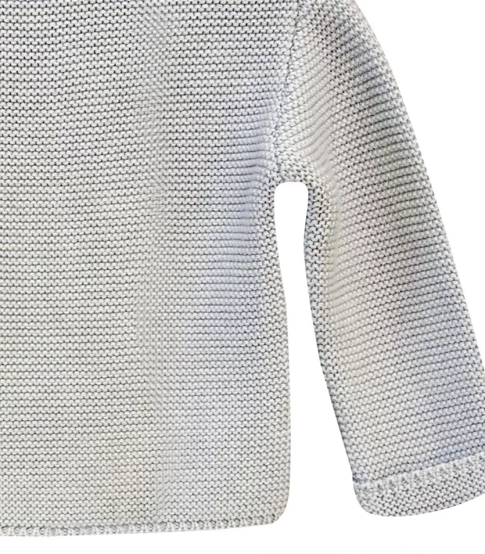 Andywawa AC24333 Basic Bebe Ceket Grey Melange