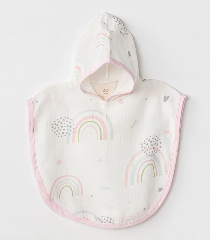 Andywawa Ac24666 Müslin Have A Nice Day Bebek Panço Pink White