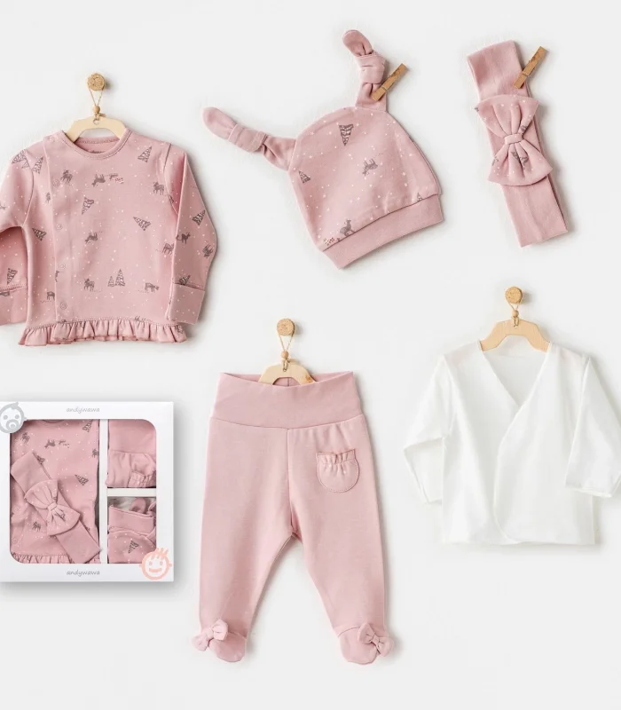 Andywawa AC25040 Puppy Gazelle 5Li Hastane Çıkışı Pink