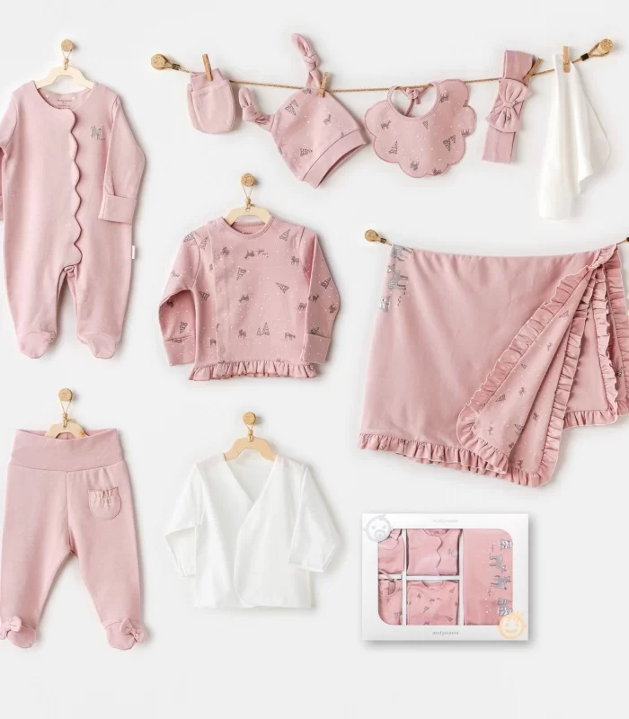 Andywawa AC25041 Puppy Gazelle 10Lu Hastane Çıkışı Pink