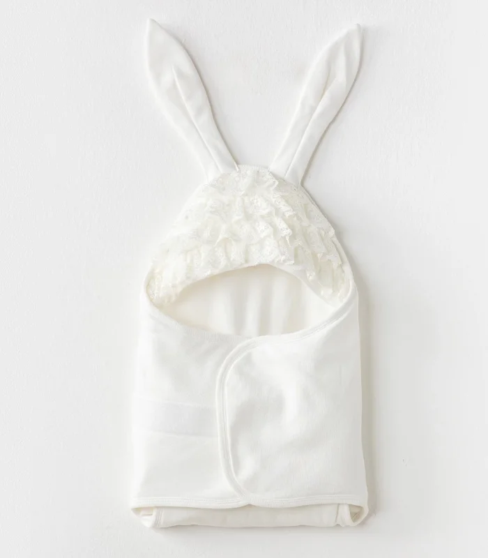 Andywawa AC25313 Swaddle Chic Girl Bebek Kundak Ekru