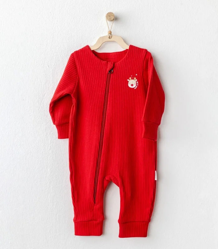 Andywawa AC25338 Happy Newyear Bebek Tulum Red