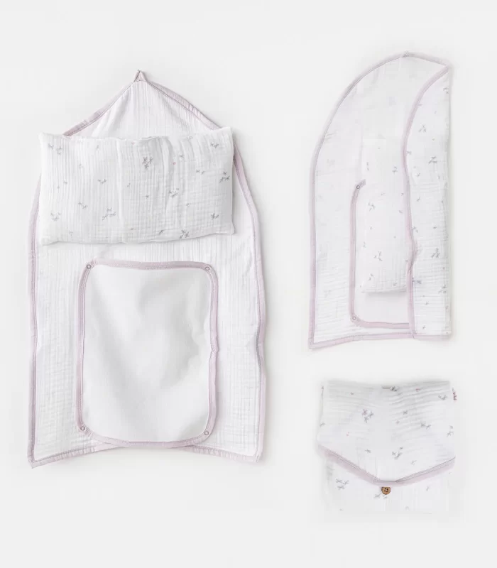 Andywawa Ac25583 Magical Butterfly Müslin Alt Açma White