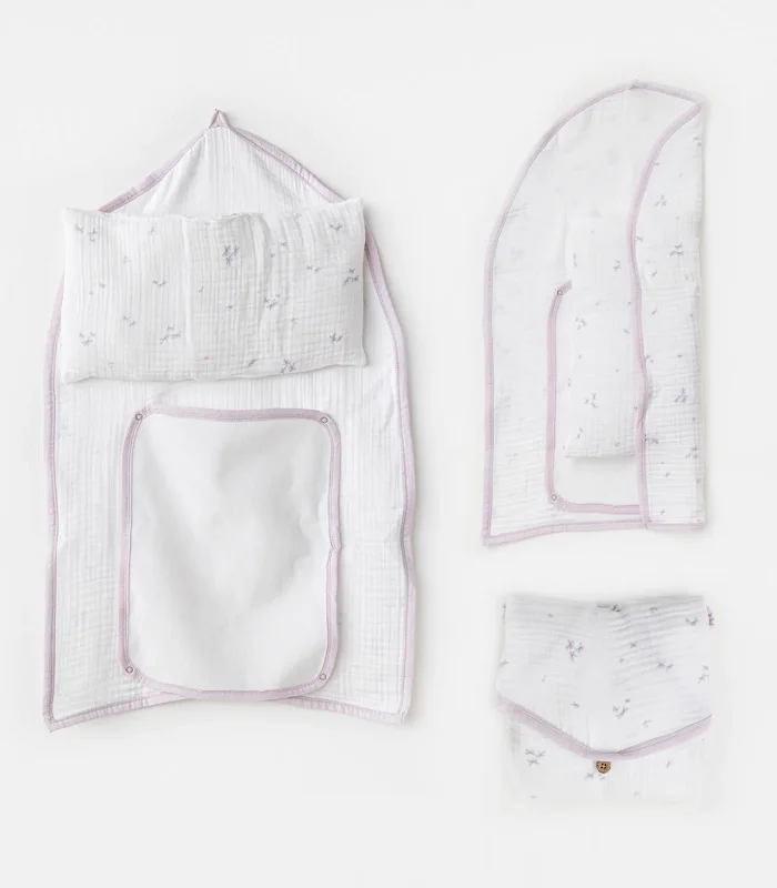 Andywawa Ac25583 Magical Butterfly Müslin Alt Açma White