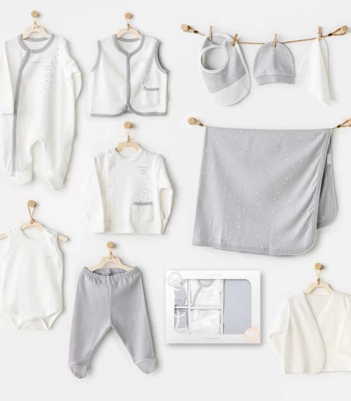 Andywawa Ac25701 Mommys Little Star 10lu Hastane Çıkışı Ekru
