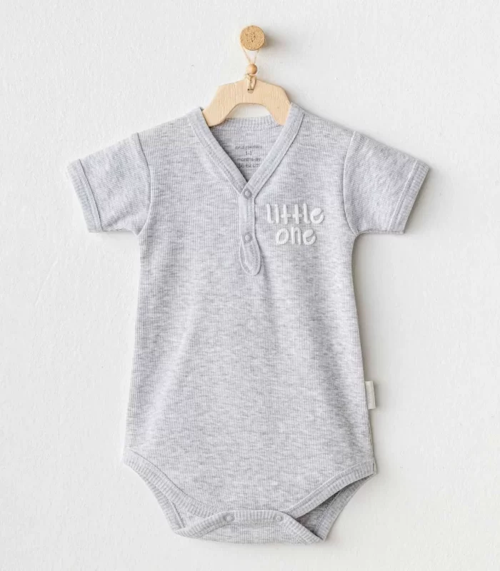 Andywawa Ac25896 Basic Bebe Body Grey Melange