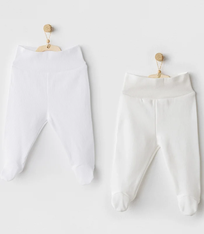 Andywawa Ac25902 2li Pantolon Ecru White