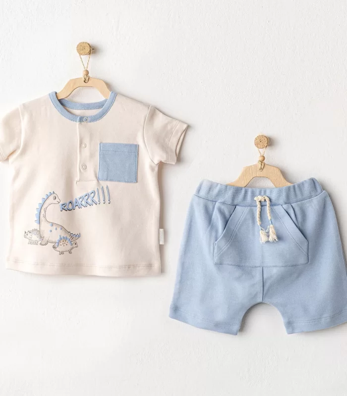 Andywawa Ac25915 Dino 2li Bebek Takım Blue