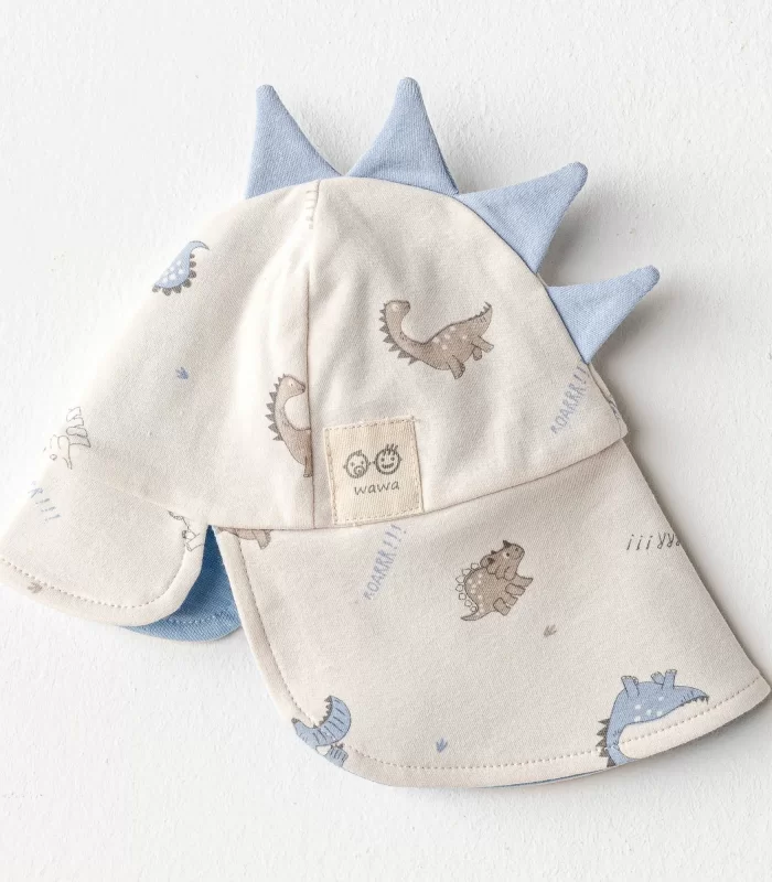 Andywawa Ac25920 Hat Dino Bebek Şapka Beige