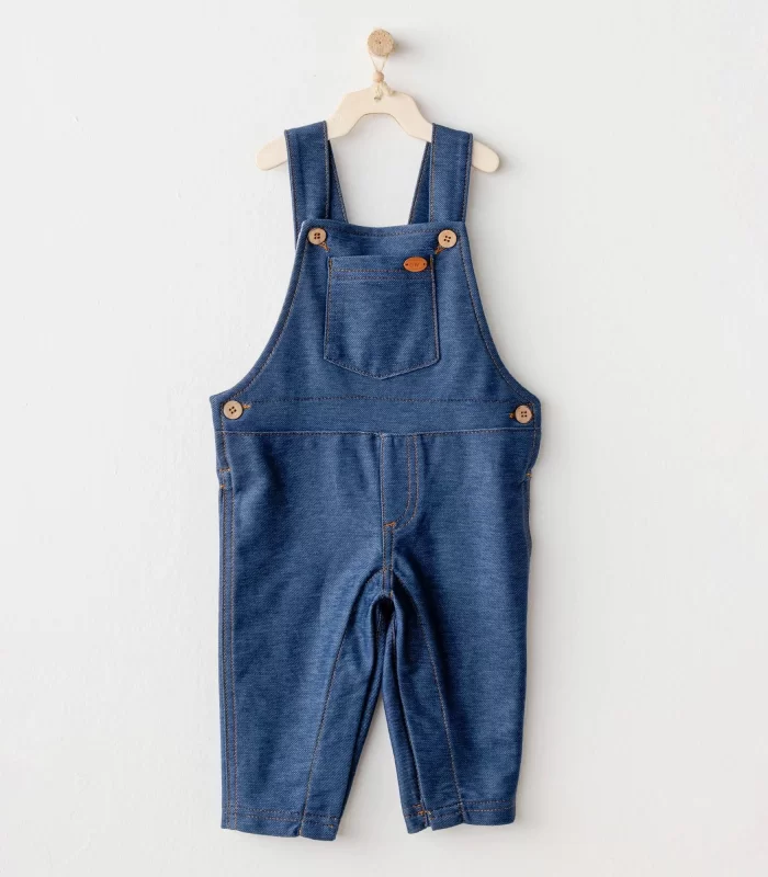 Andywawa Ac25934 Casual Bebek Salopet İndigo