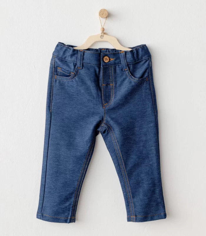 Andywawa Ac25937 Casual Bebek Pantolon İndigo