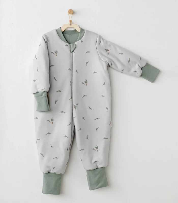 Andywawa Ac26010 Mummy S Snuggle Saurus Uyku Tulumu 2,5 Tog Green