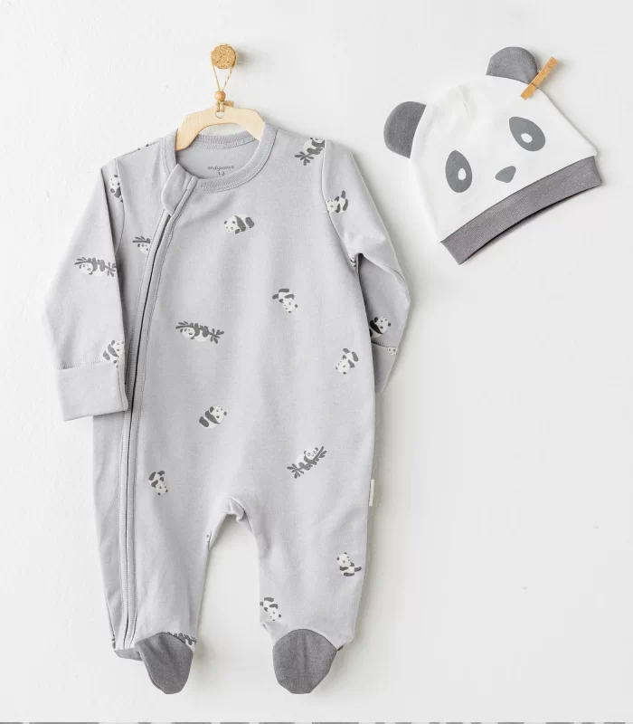 Andywawa Ac26023 Keep Smiling Tulum Takım Grey