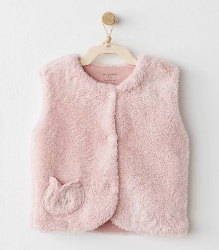 Andywawa Ac26094 Mon Petit Amour Yelek Pink