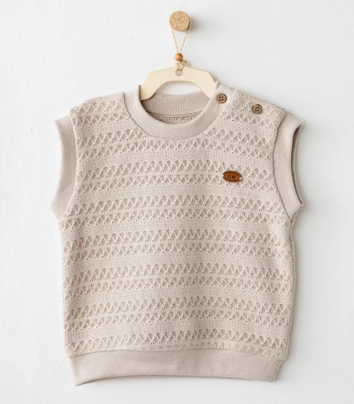 Andywawa Ac26133 Wawa Exclusive Yelek Beige