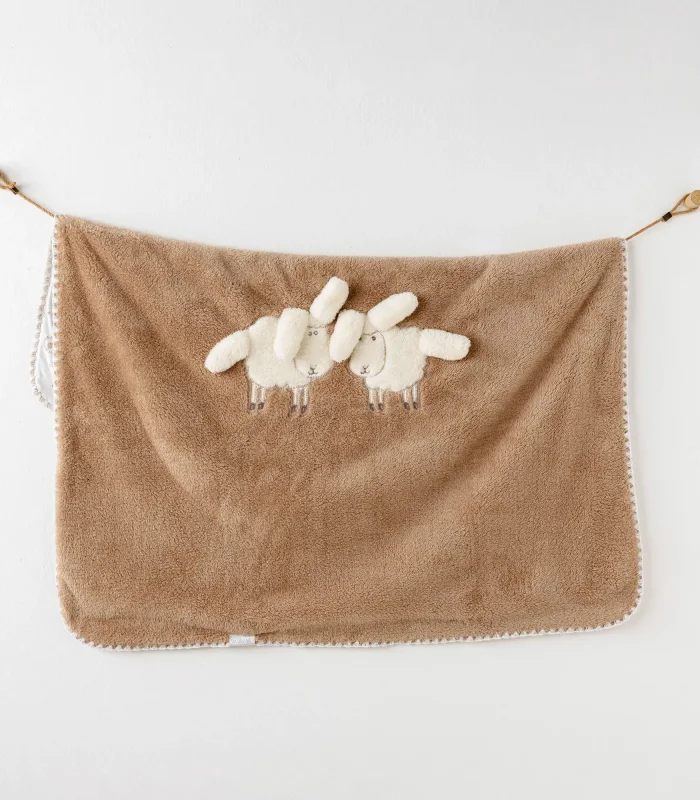 Andywawa Ac26168 Tinny S Sheeps Battaniye 90x85 Beige