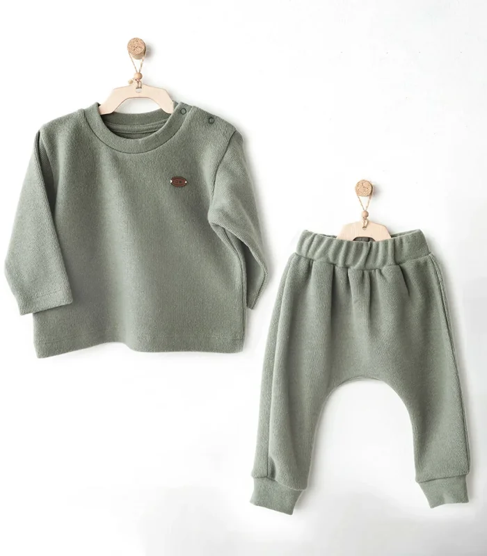 Andywawa Ac26213 Casual 2li Takım Green