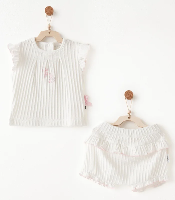 Andywawa Ac26508 Summer Time 2li Takım Ekru