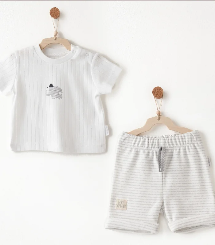 Andywawa Ac26590 Hello Elephant 2li Takım White