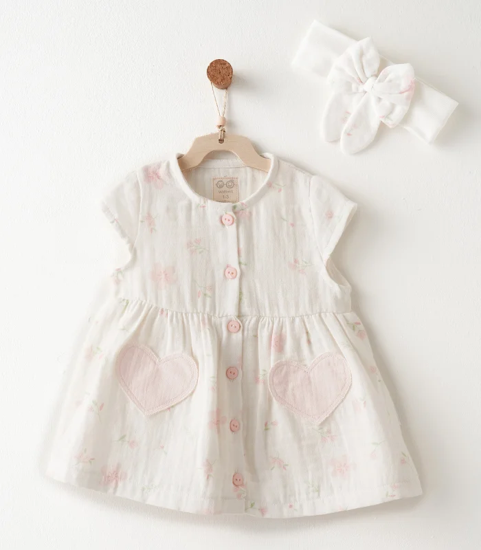 Andywawa Ac26616 Lovely Day Elbise Takım Ekru