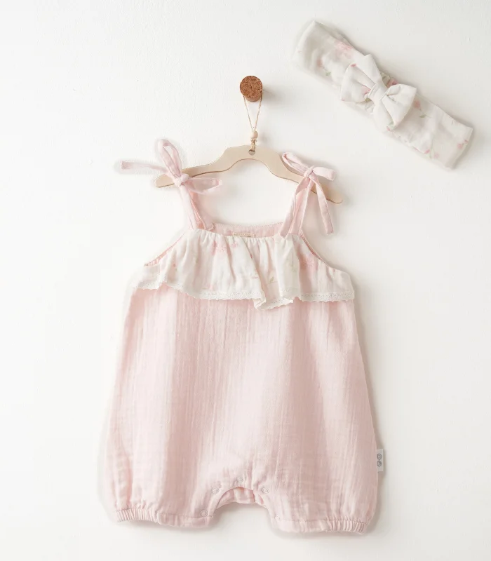 Andywawa Ac26618 Lovely Day Tulum Takım Pink