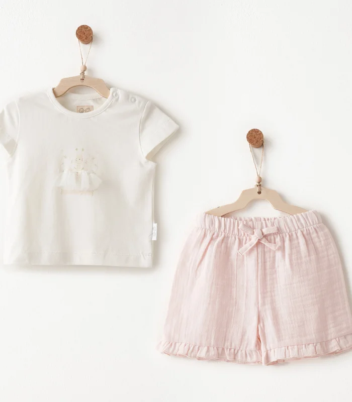 Andywawa Ac26619 Lovely Day 2li Takım Ekru