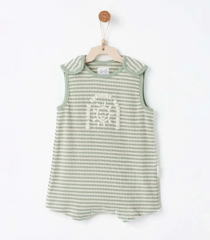 Andywawa Ac26670 Bamboo Striped Tulum Green