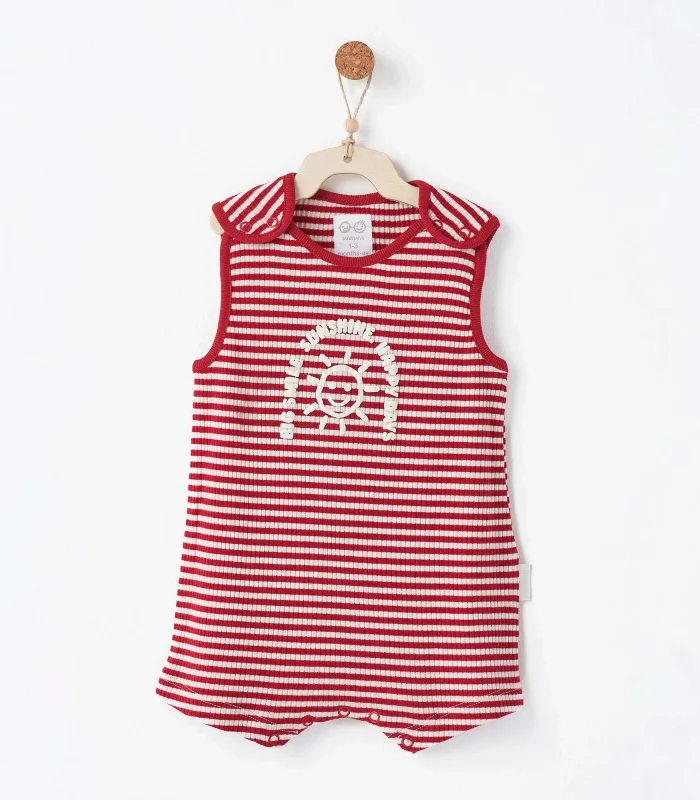 Andywawa Ac26670 Bamboo Striped Tulum Red