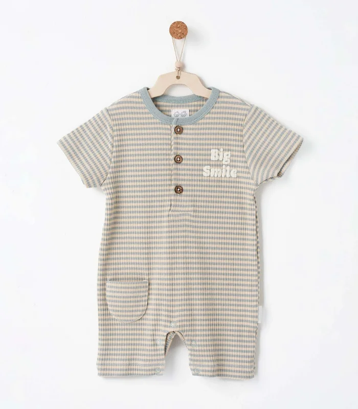 Andywawa Ac26671 Bamboo Striped Tulum Blue