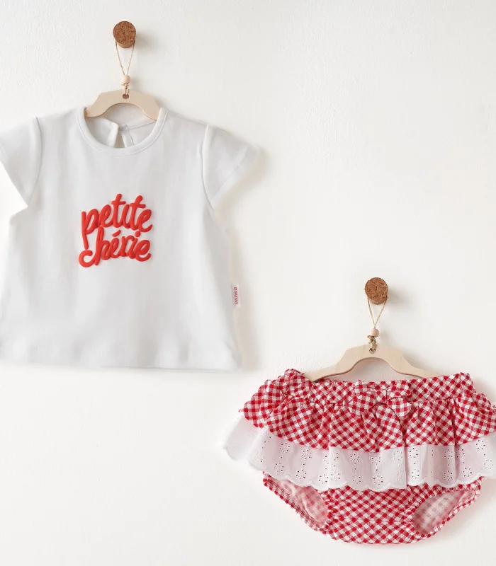 Andywawa Ac26682 Cherry Chatty 2li Takım Red