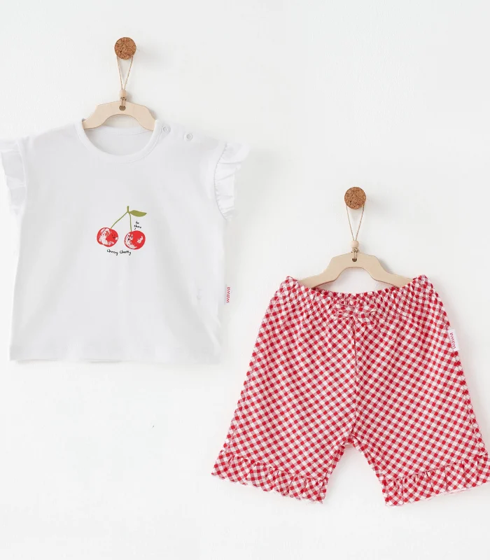 Andywawa Ac26685 Cherry Chatty 2li Takım Red