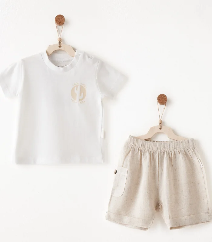 Andywawa Ac26720 Wawa Special 2li Takım Beige