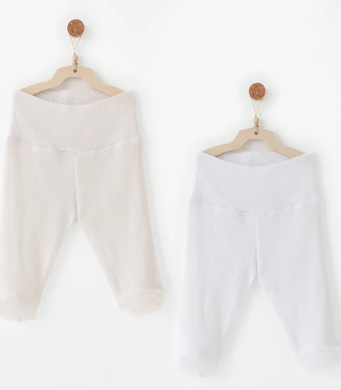 Andywawa Ac26764 Special Modal 2li Pantolon Ecru White