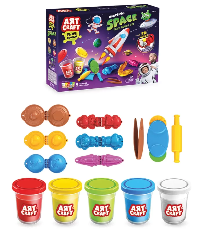Art Craft İnanılmaz Uzay Oyun Hamuru 03733
