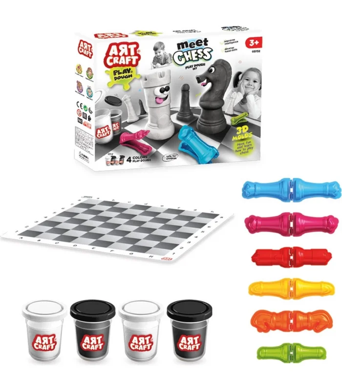 Art Craft Satranç Hamur Set 03732