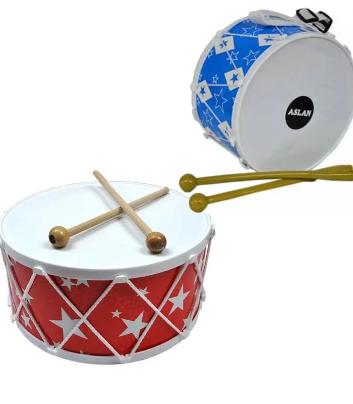 ASL-08 RENKLİ B. DAVUL AHŞAP DESEN POŞETLİ