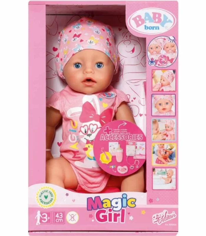 Baby Born Mucize Bebek Kız Emma 43cm 834800