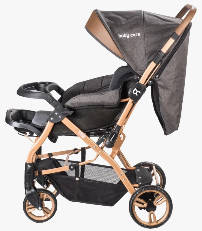 Baby Care 65 Capron Gold Çift Yönlü Puset Kahve
