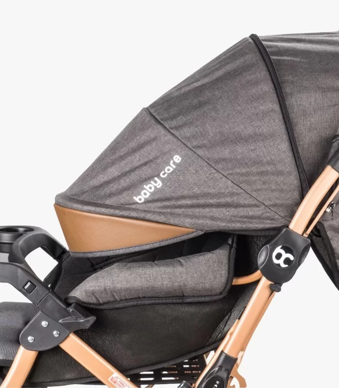 Baby Care 65 Capron Gold Çift Yönlü Puset Kahve
