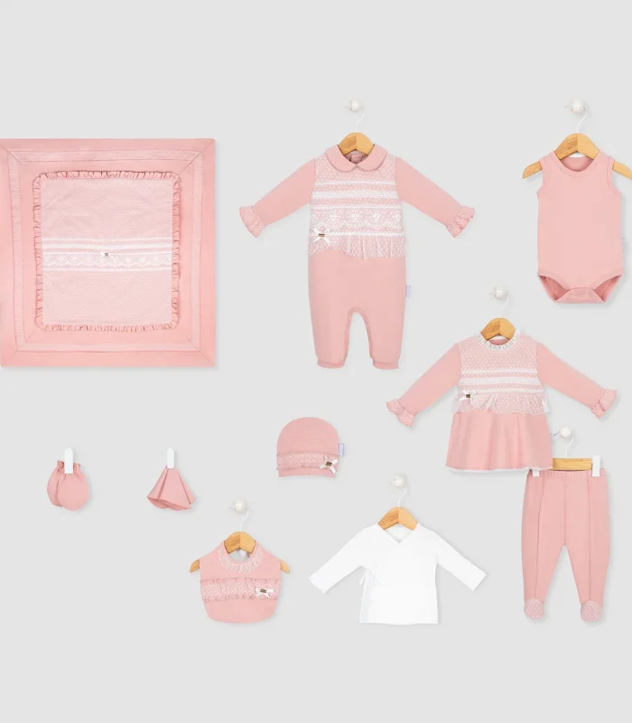 Babydola 10 Parça Hastane Çıkışı 14054 Rose
