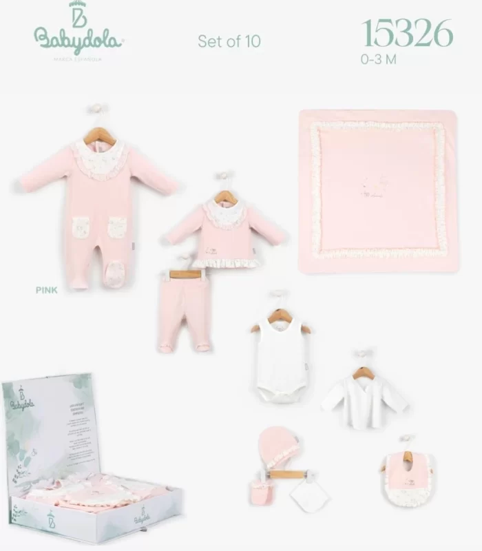 Babydola 15326 10lu Hastane Çıkışı Pembe