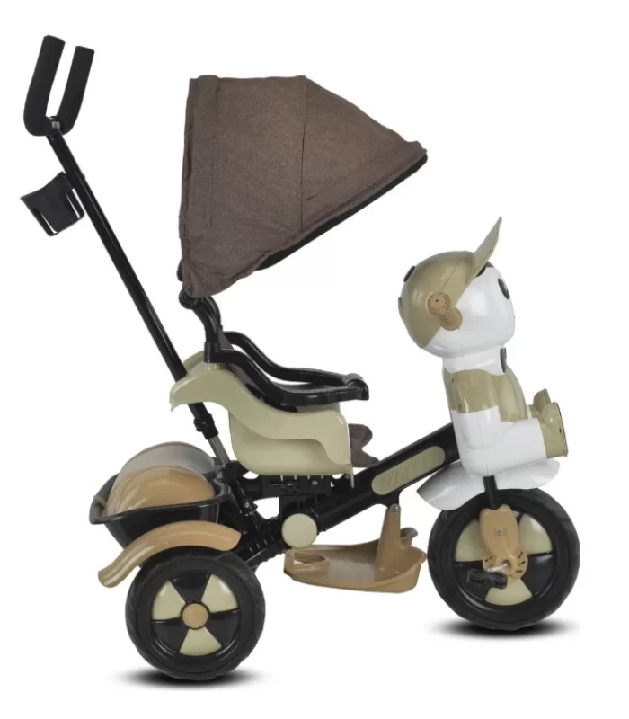 Babyhope 125a Yupi Triycle 3 Tekerli Kontrollü Bisiklet (pedli) Kahve