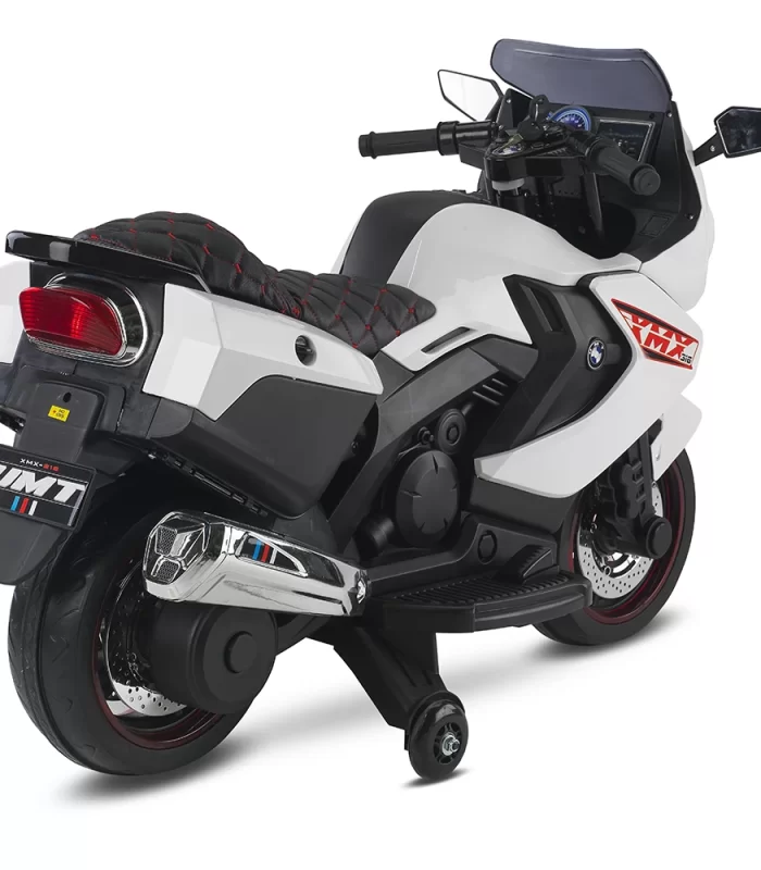 Babyhope 438a Xmx-316 Ledli Akülü Motor 12 Volt Beyaz