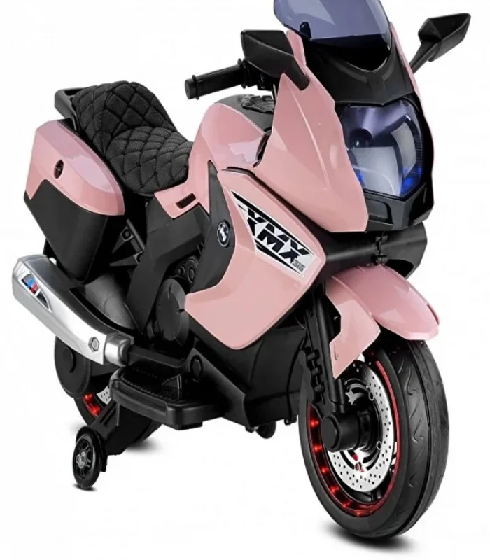 Babyhope 438a Xmx-316 Ledli Akülü Motor 12 Volt Pembe