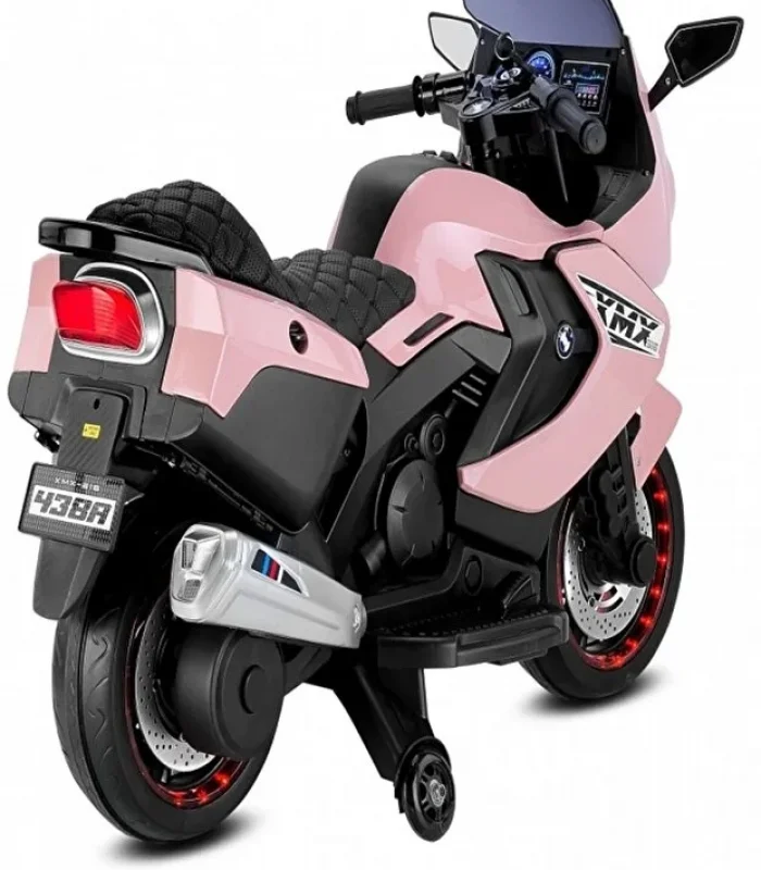 Babyhope 438a Xmx-316 Ledli Akülü Motor 12 Volt Pembe