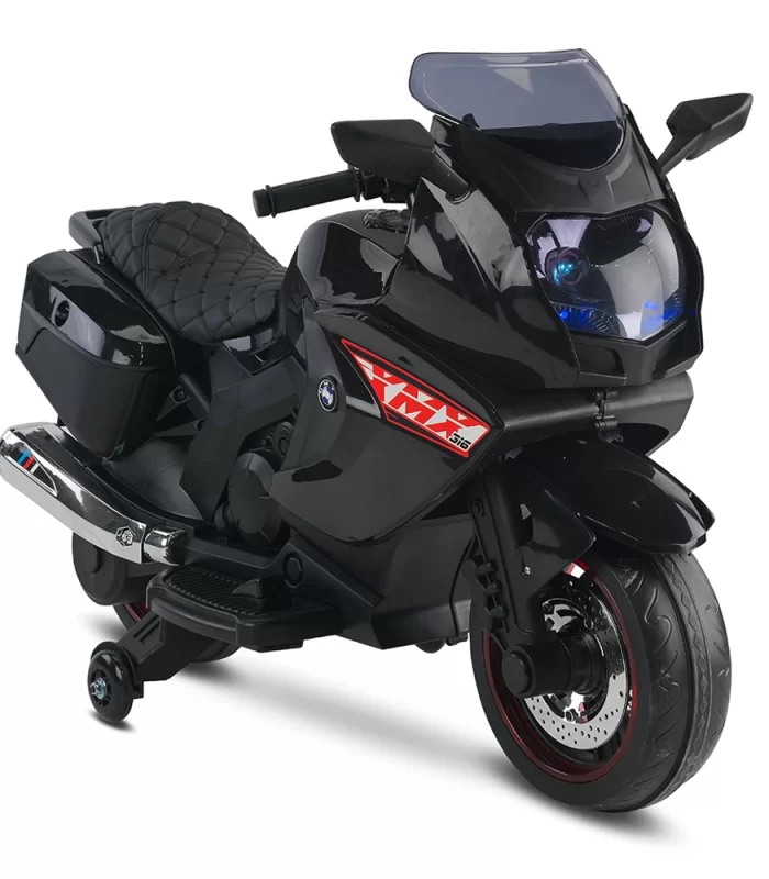 Babyhope 438a Xmx-316 Ledli Akülü Motor 12 Volt Siyah