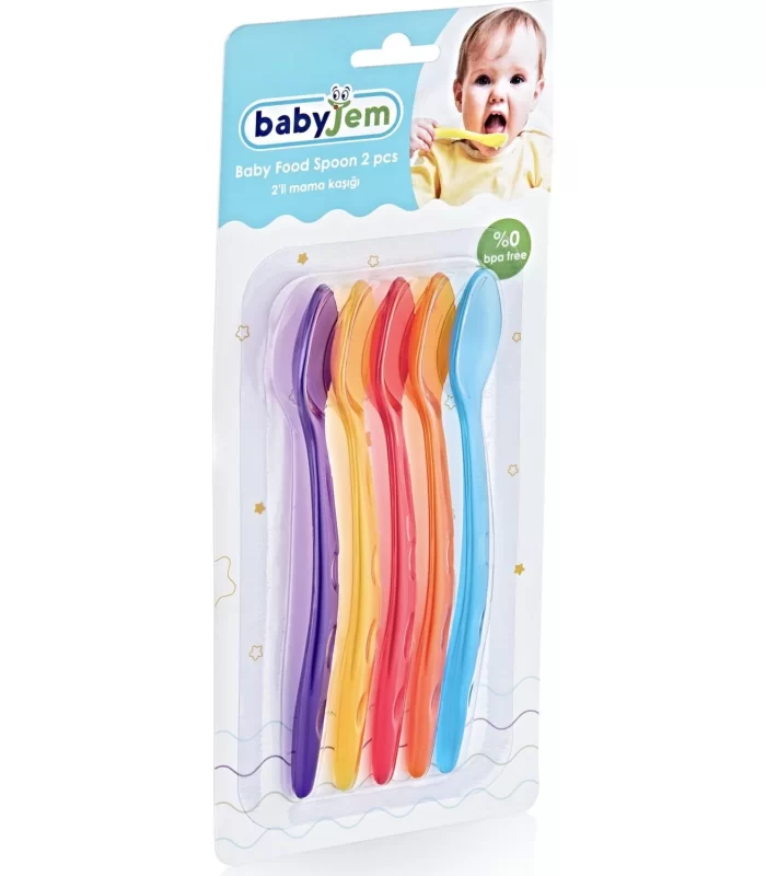 BabyJem 5li Mama Kaşığı 566