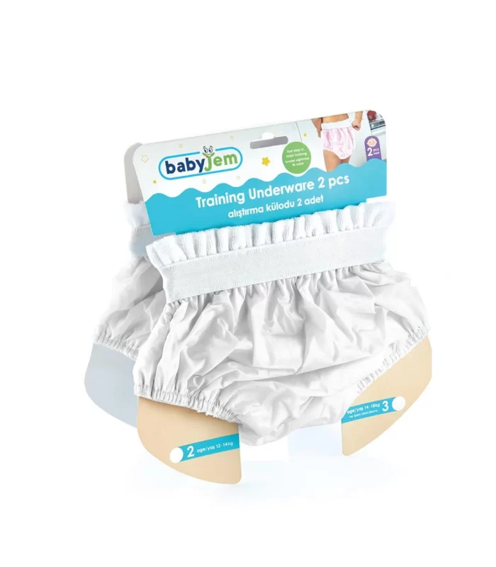 BabyJem Alıştırma Külodu Kutulu 2Li 155 Beyaz